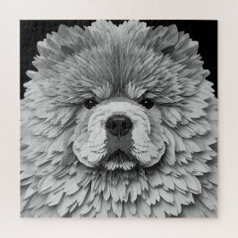 PAPIER MIRAGE Blue Chow Puzzle