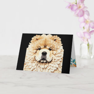 PAPIER MIRAGE Cream Chow Karte