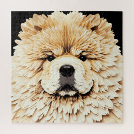 PAPIER MIRAGE Cream Chow Puzzle