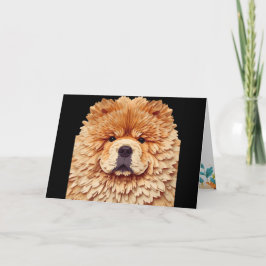 PAPIER MIRAGE Red Chow Karte