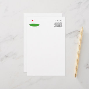 Papier mit dem Logo für den benutzerdefinierten Go