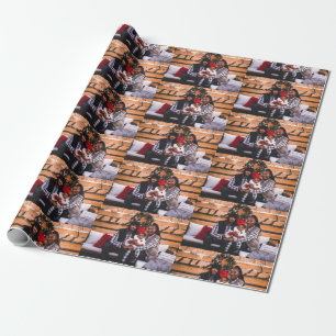 Papier mit Ihrem Bild und dem schönsten GIF Geschenkpapier