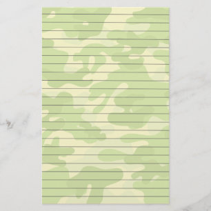 Papier mit Schatten der grünen Camouflage