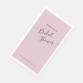 Papier Napkin für ein Brautparty. Serviette