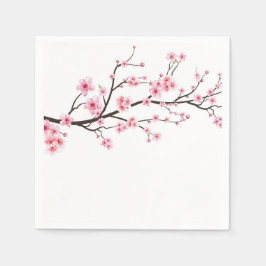 PAPIER NAPKIN : SAKURA CHERRY BLOSSOME SERVIETTE