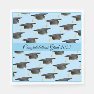 Papier Napkins-Luncheon Größe Graduation Cap Napki Serviette