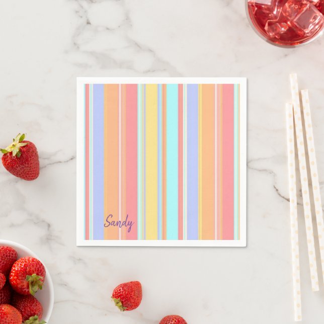 Papier Napkins, Pastel Serviette (Beispiel)