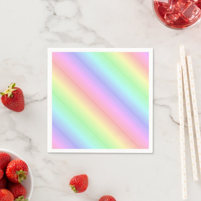 Papier Napkins, Pastel Serviette (Beispiel)