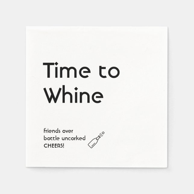 Papier Napkins, Standardcocktail Napkins Serviette (Vorderseite)