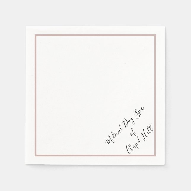 Papier Napkins, Standardcocktail Serviette (Vorderseite)