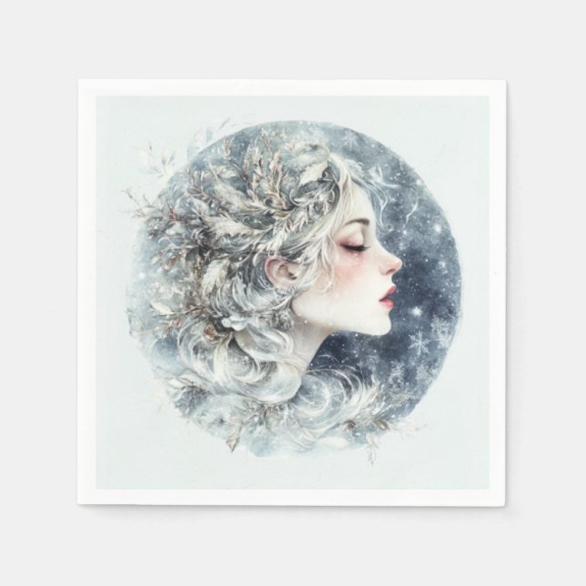 Papier Napkins, Standardcocktail Serviette (Vorderseite)