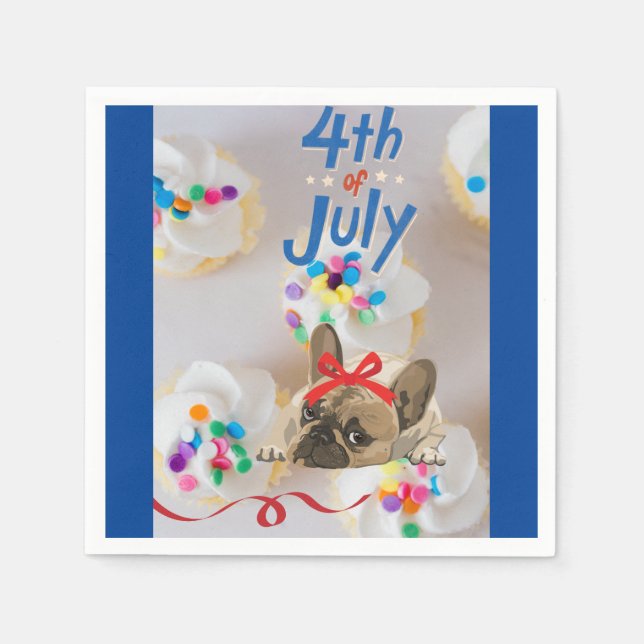 Papier Napkins, Standardcocktail Serviette (Vorderseite)