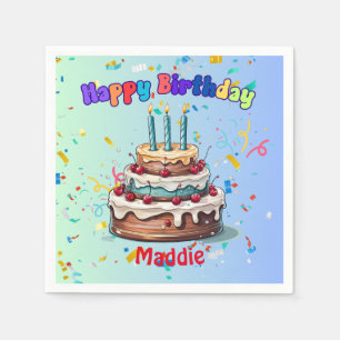 Papier Napkins, Standardcocktail Serviette