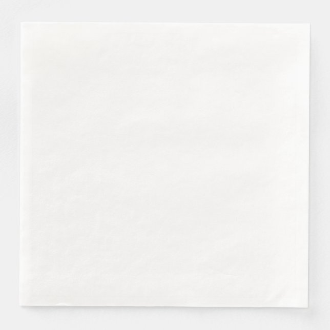 Papier Napkins, Standardessen Serviette (Vorderseite)