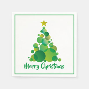Papier Napkins-Weihnachtsbaum Serviette