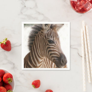 Papier Napkins, Zebra Serviette