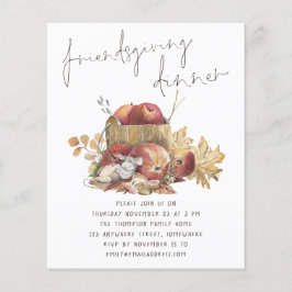 PAPIER | Niedlich Mouse Friendsgiving Dinner Einla