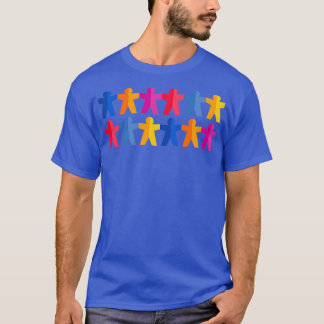 Papier-Personenkette T-Shirt