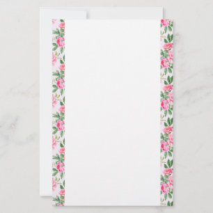 Papier-Pink-Zapfen Briefpapier