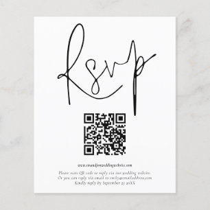 PAPIER QR Code Script Wedding RSVP