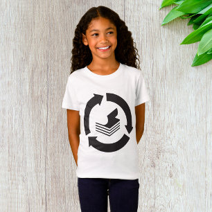 Papier Recycelnd Girls T - Shirt