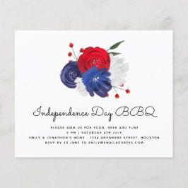 PAPIER | Red White Blue Florals 4. Juli GRILLEN Ei
