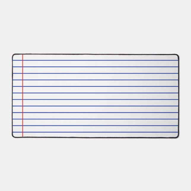 Papier Schreibtischunterlage (Vorderseite)