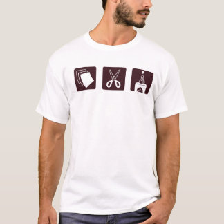 Papier Scissors Kleber T-Shirt