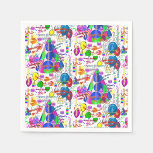 Papier-Servietten 26. März Geburtstag Serviette