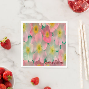 Papier-Servietten, floral Serviette