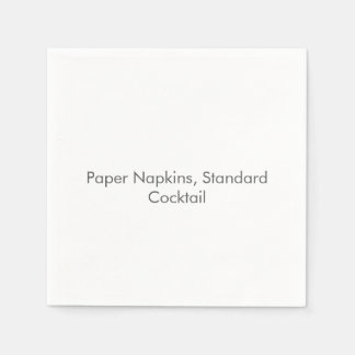 Papier-Servietten, Standard-Cocktail Serviette