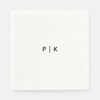 Papier-Servietten, Standard-Imbiss Serviette