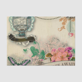 Papier Shabby Chic, Französisches Land, Vintage, A