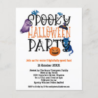 PAPIER | Spooky Halloween-Party Einladung