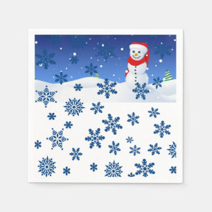 Papier-Taschentücher Weihnachten Serviette