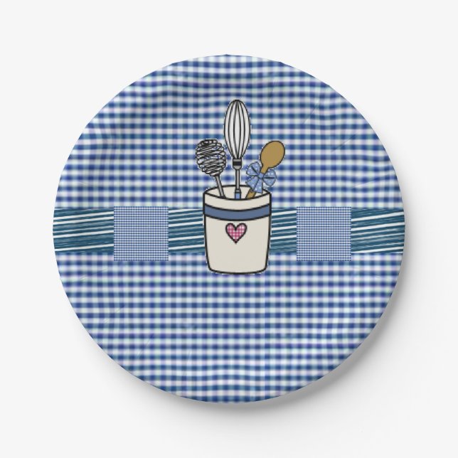 Papier Teller Küche (Vorderseite)