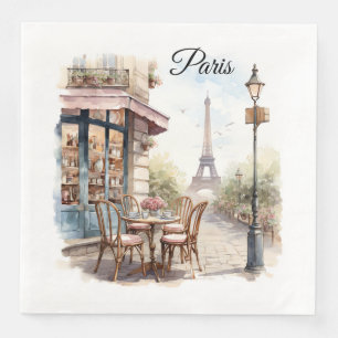 Papier-Tischservietten aus Paris Serviette