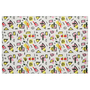 Papier- und FarbCollage Stoff