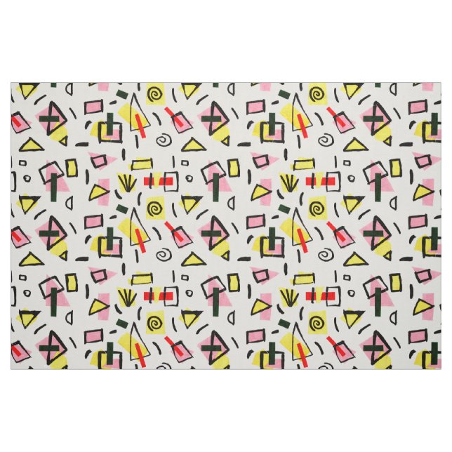 Papier- und FarbCollage Stoff (Fat Quarter (45,7 x 55,9 cm))