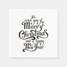 Papier und Tücher Serviette