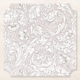 PAPIER UNTERSETZER: WILLIAM MORRIS : FLORAL PATTER UNTERSETZER