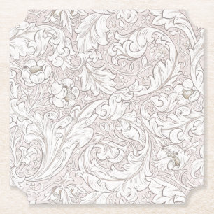 PAPIER UNTERSETZER: WILLIAM MORRIS : FLORAL PATTER UNTERSETZER