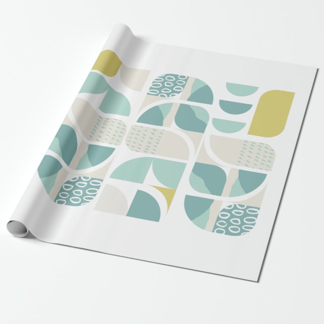 Papier Vintage Geschenkpapier (Ungerollt)