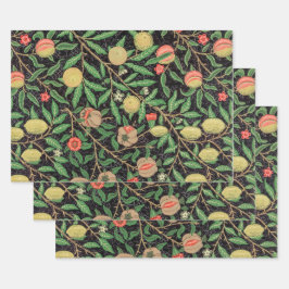 PAPIER : WILLIAM MORRIS : POMEGRANAT