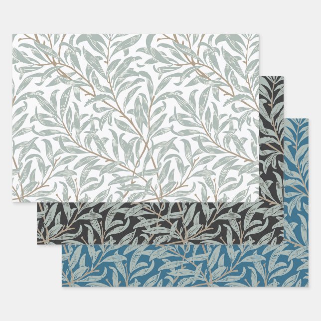 PAPIER : WILLIAM MORRIS : WILLOW (Set)