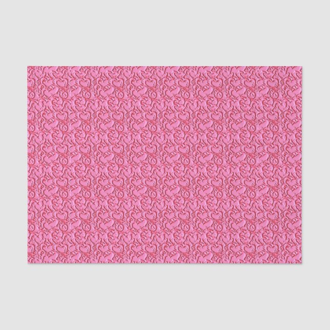 PAPIER ZUM BEARBEITEN VON HART-LT-PINK-GEWEBE (Vorderseite)