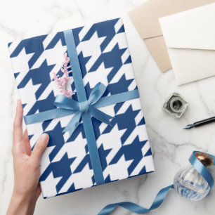 Papier zum Umpacken von Navy Blue Moods Geschenkpapier