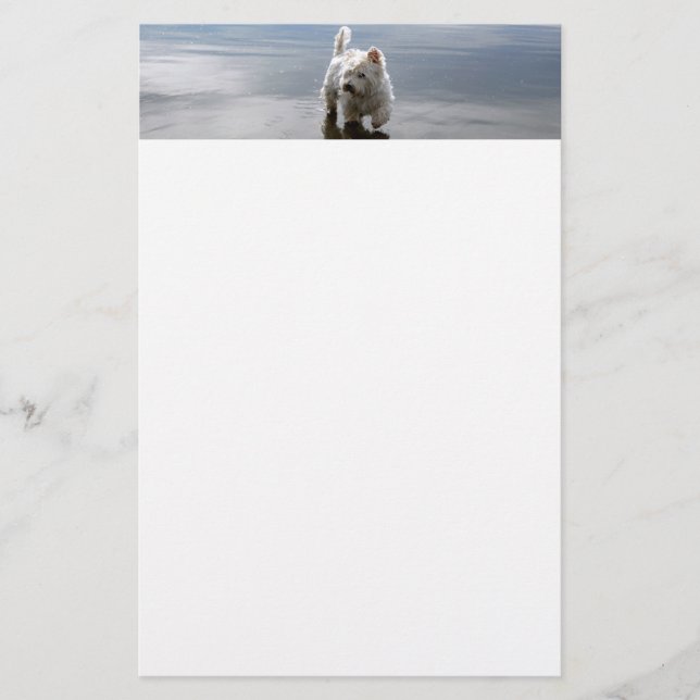 Papier zur Reflektionsarbeit für Beach Westis (Vorderseite)