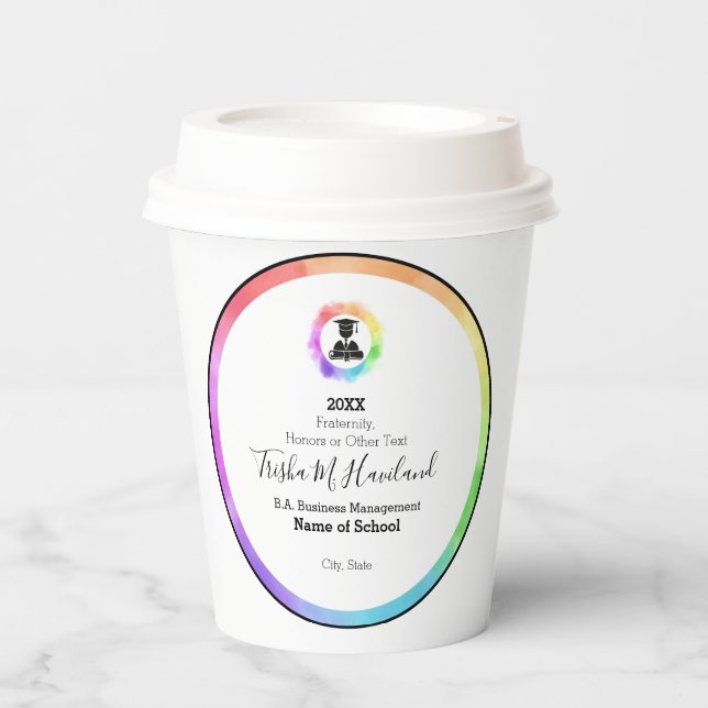 Papierabgleichungspartei HAMbWG Pappbecher (Vorderseite)