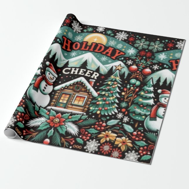 Papierabwicklung: Matte Wrapping Paper Sichern Geschenkpapier (Ungerollt)